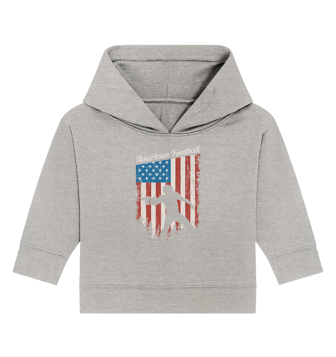 American Football Banner - Baby Organic Hoodie