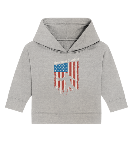 American Football Banner - Baby Organic Hoodie