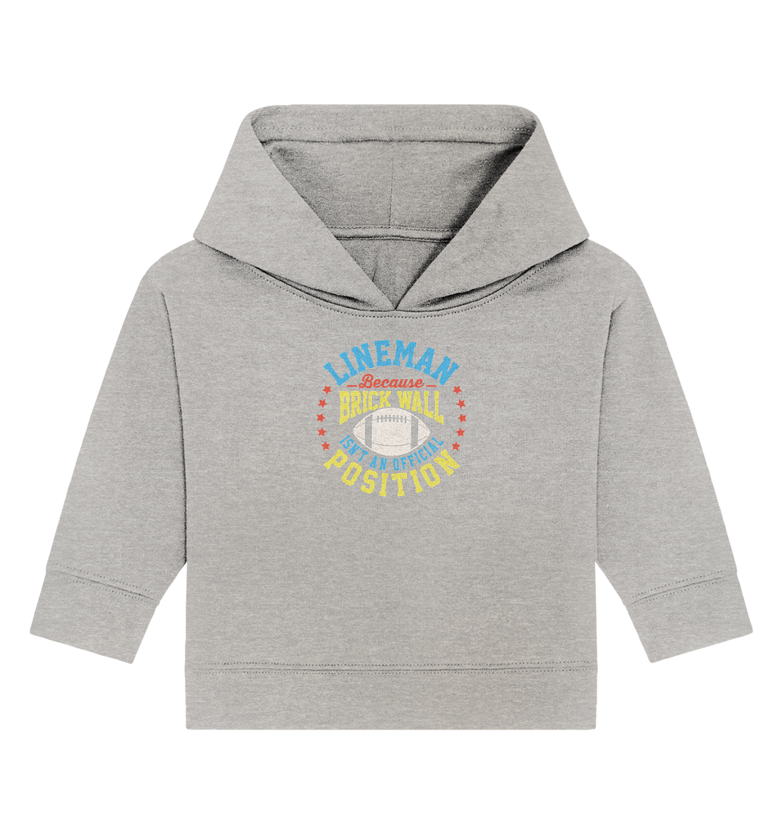 Lineman Brick Wall - Baby Organic Hoodie
