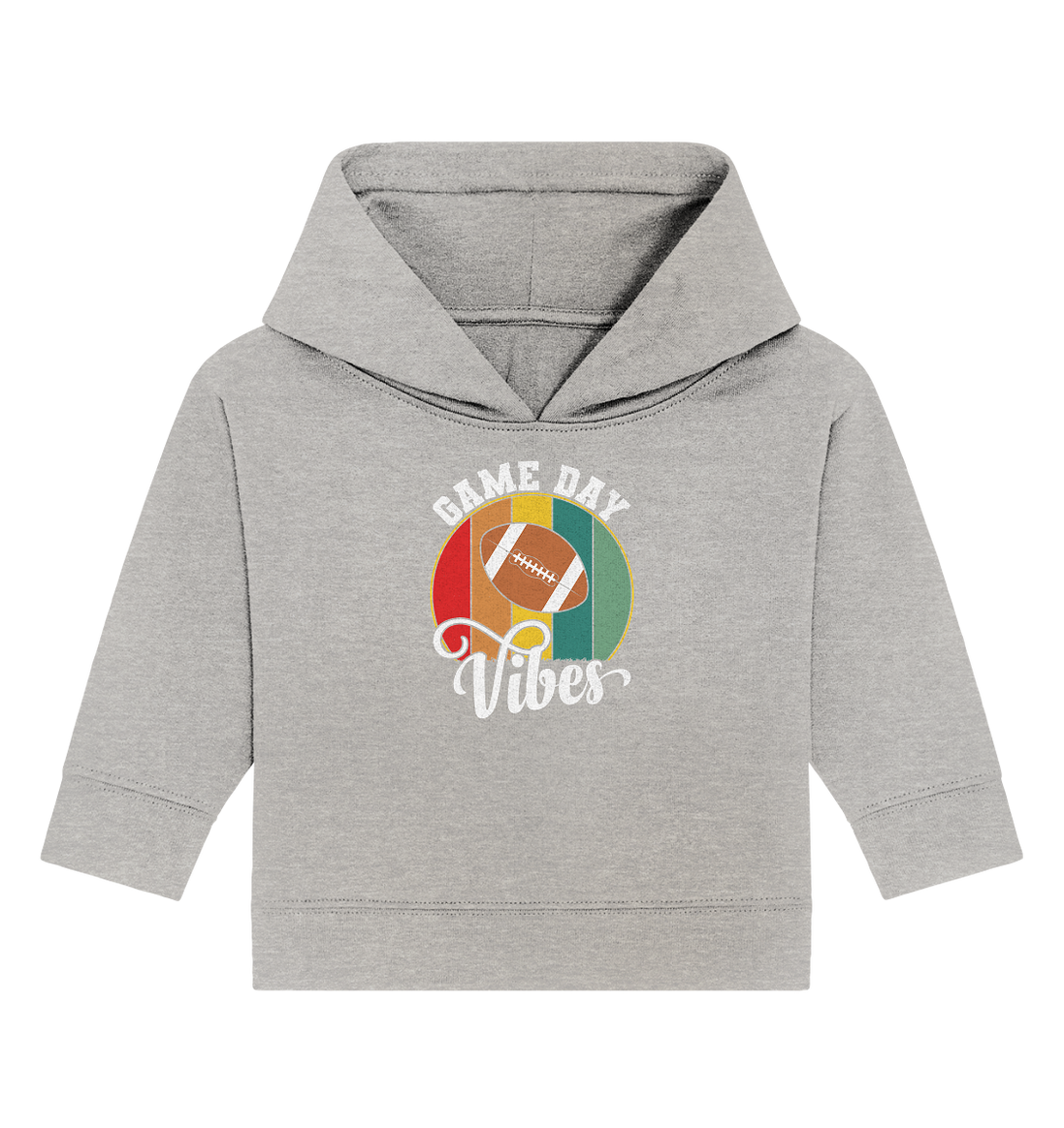 Game Day Vibes White - Baby Organic Hoodie