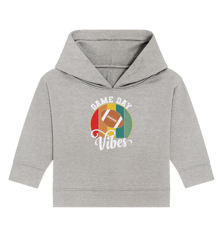 Game Day Vibes White - Baby Organic Hoodie
