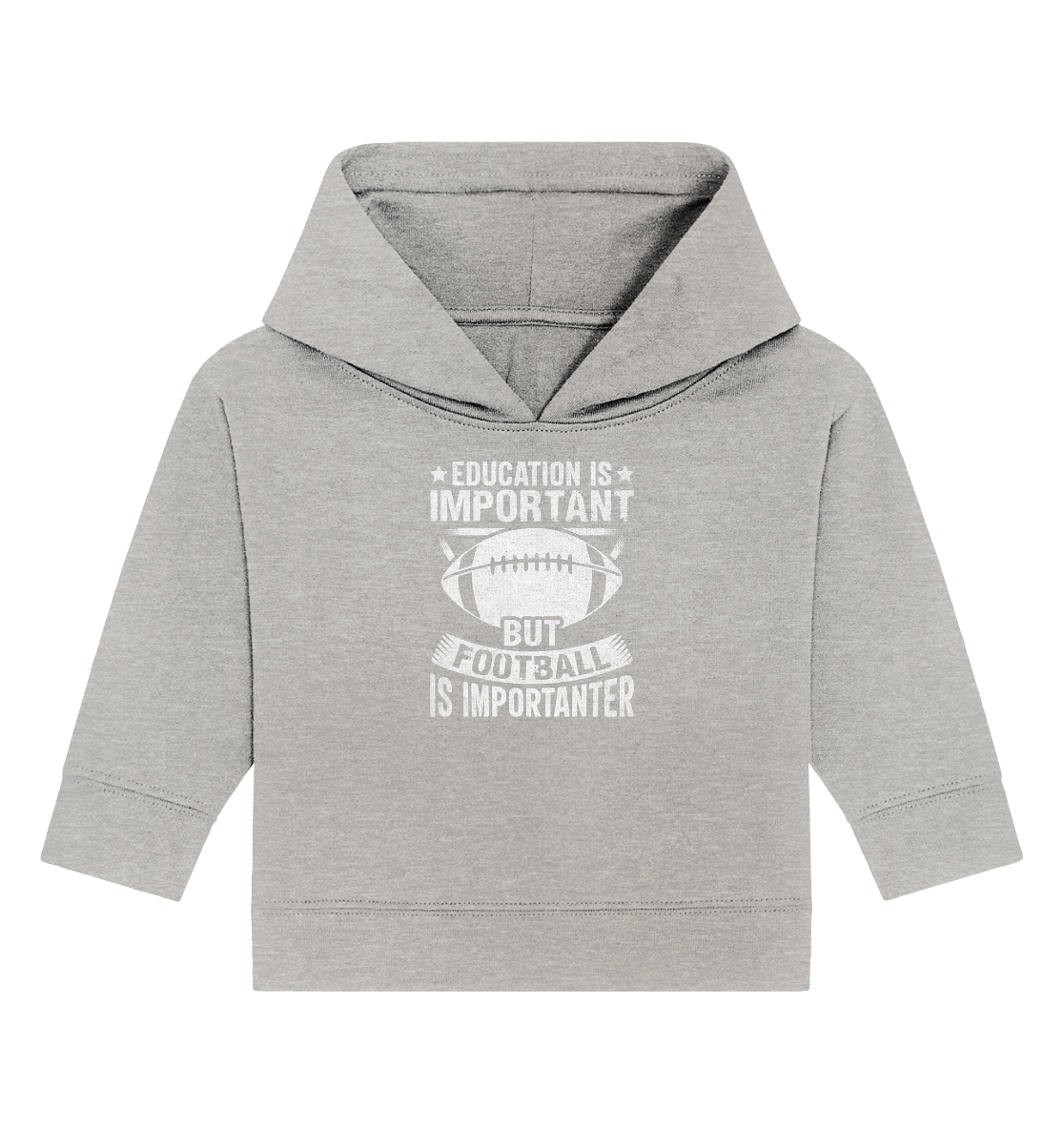 Football is importanter - Baby Organic Hoodie