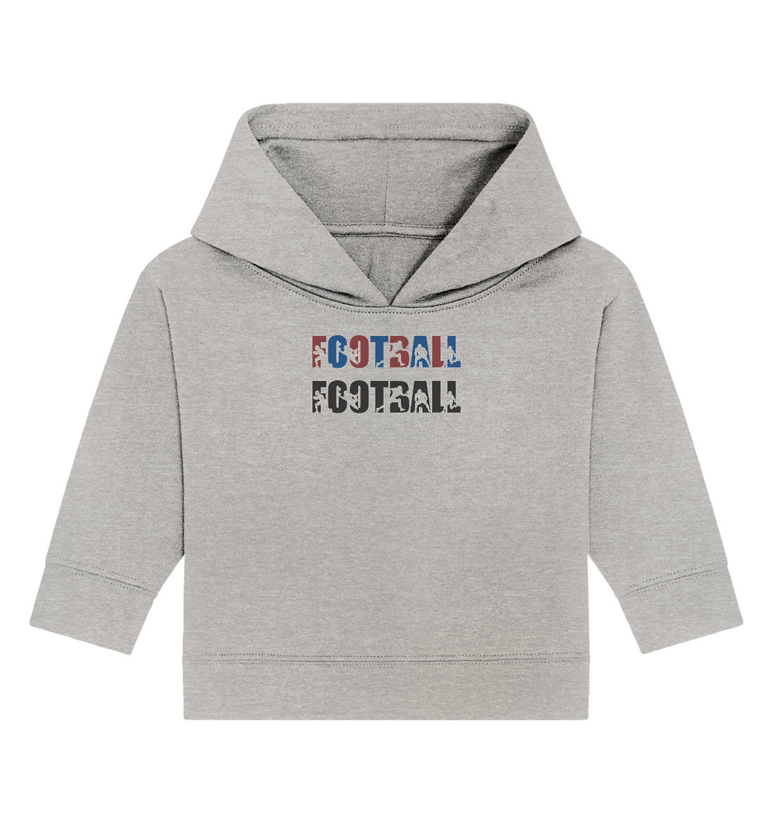 Football Silhouette - Baby Organic Hoodie