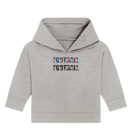 Football Silhouette - Baby Organic Hoodie