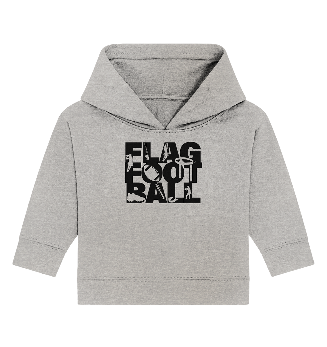 Flag Football - Baby Organic Hoodie