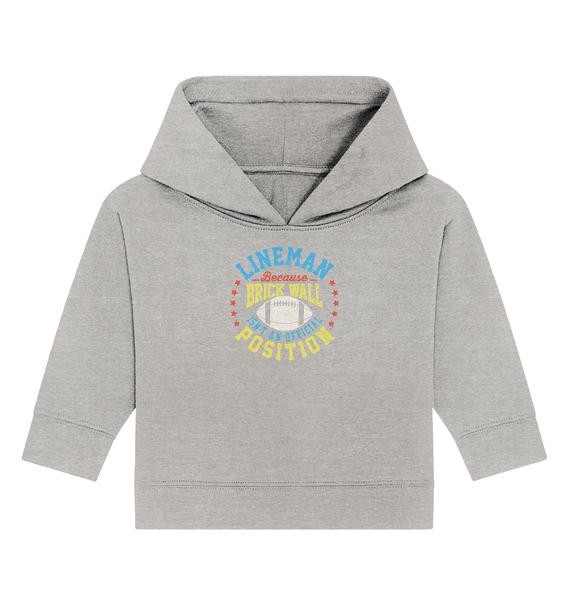 Lineman Brick Wall - Baby Organic Hoodie