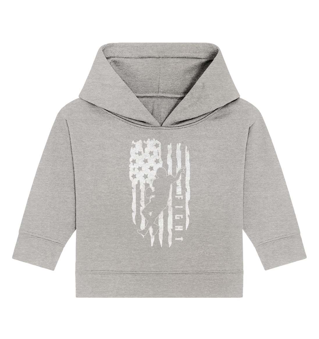 USA Flag Fight - Baby Organic Hoodie