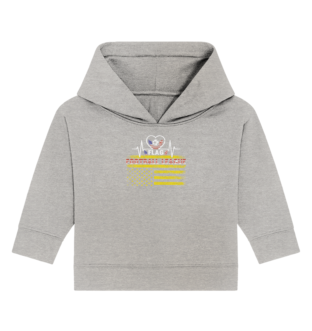 Flag Football League - Baby Organic Hoodie