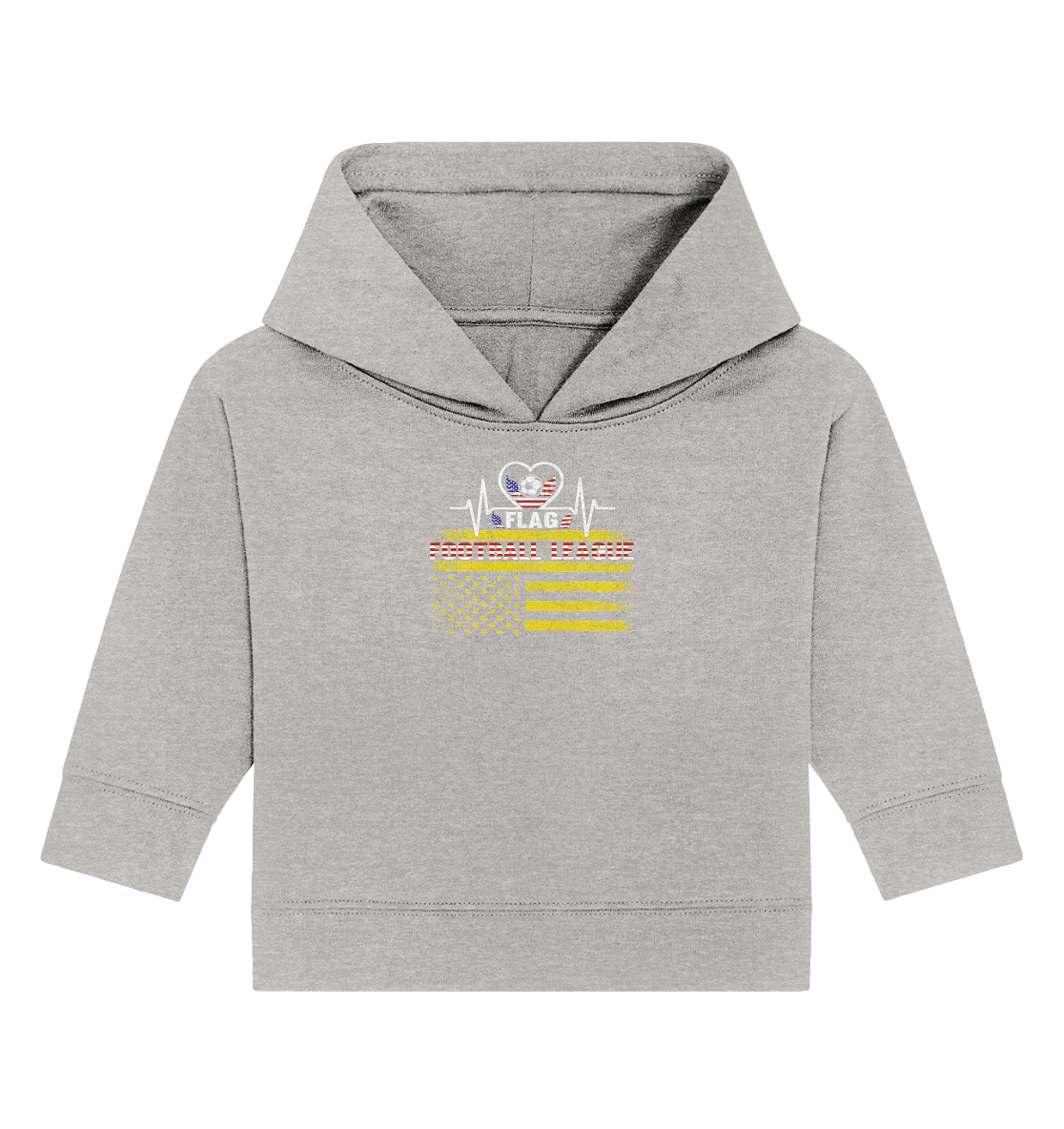 Flag Football League - Baby Organic Hoodie