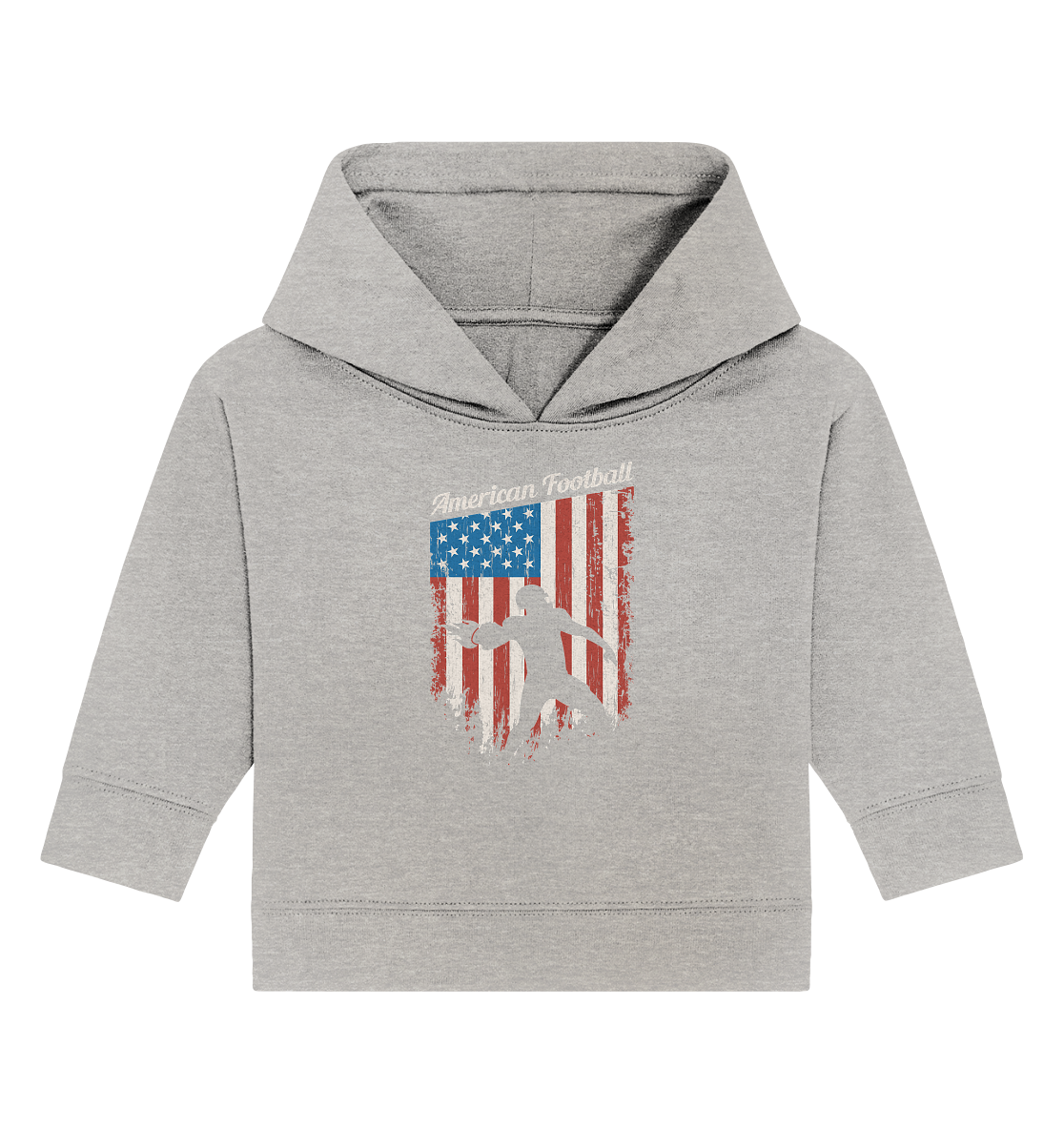 American Football Banner - Baby Organic Hoodie