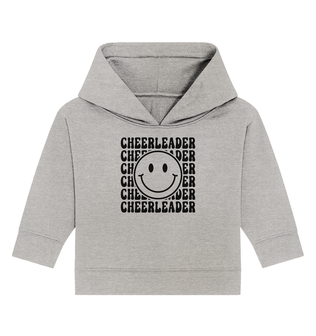 Cheerleader Smiley - Baby Organic Hoodie