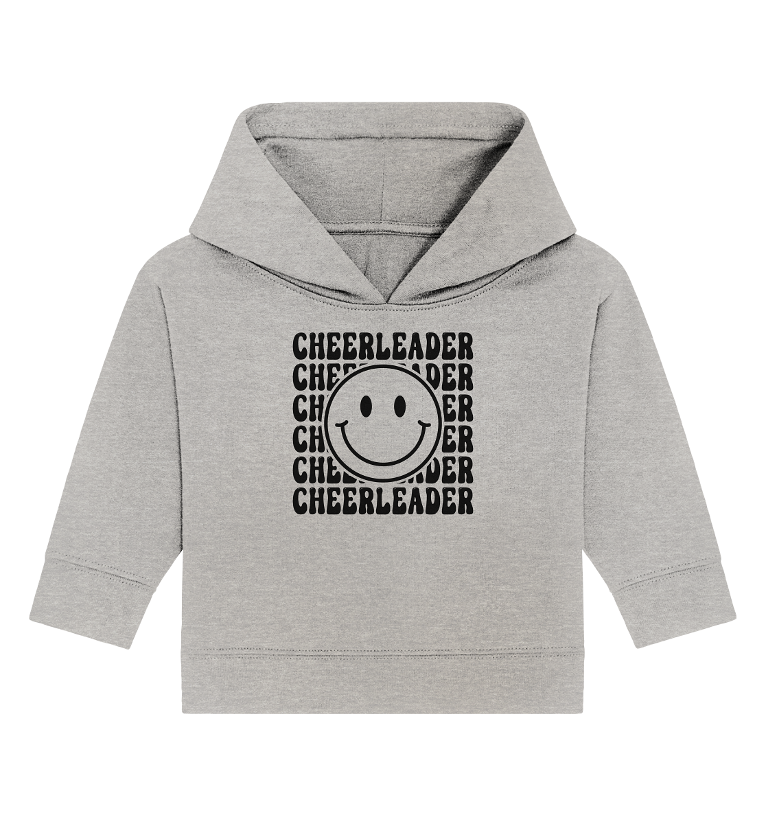 Cheerleader Smiley - Baby Organic Hoodie