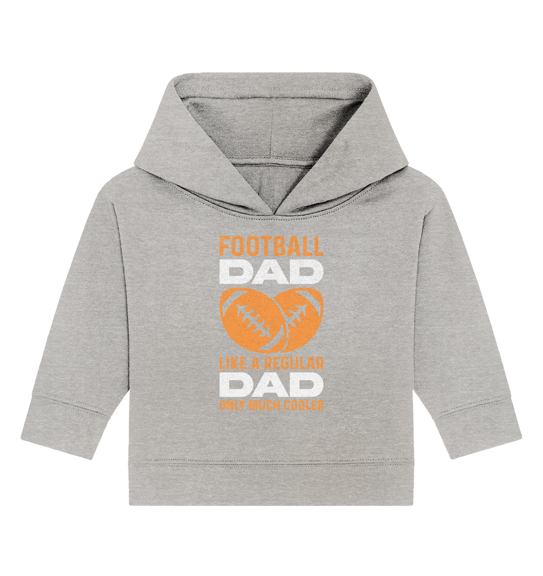Football Dad Much Cooler - Baby Organic Hoodie