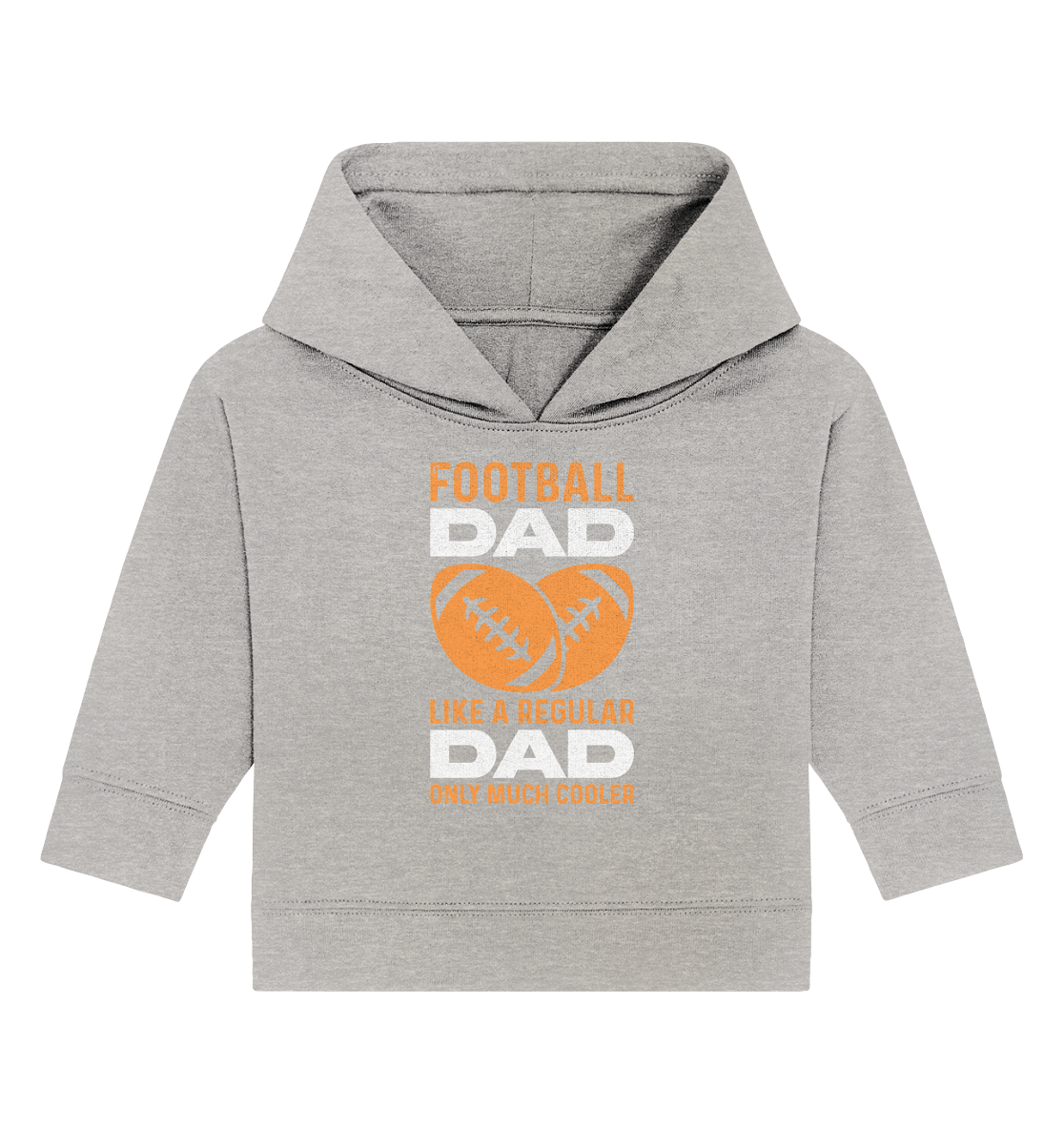 Football Dad Much Cooler - Baby Organic Hoodie