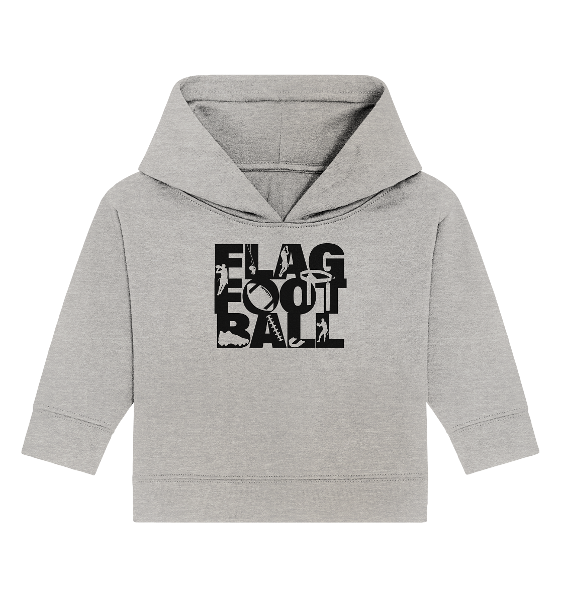 Flag Football - Baby Organic Hoodie