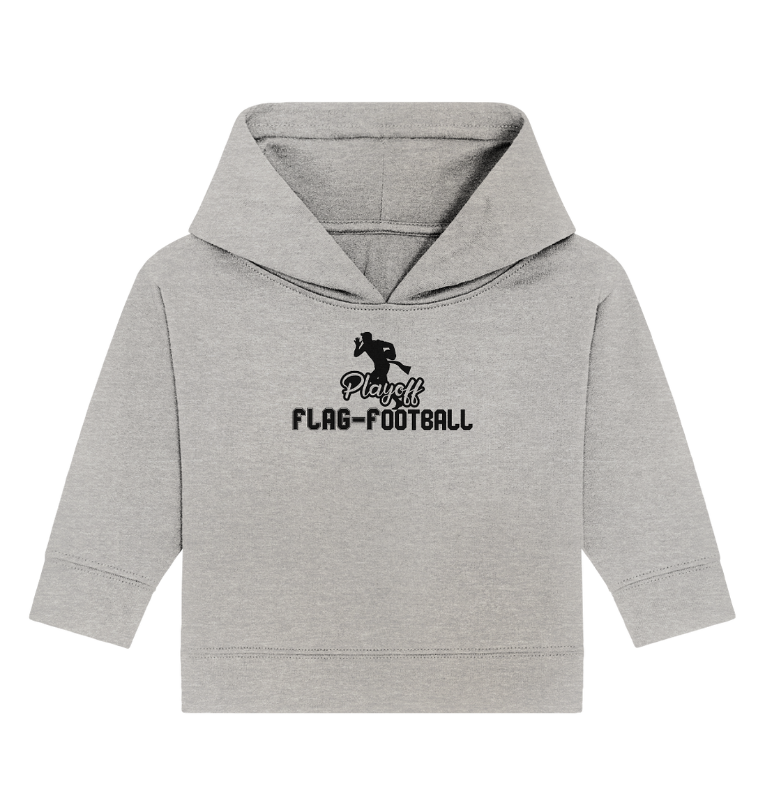 Playoff Flag Football Men Black - Baby Organic Hoodie