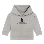 Playoff Flag Football  Women black  - Baby Organic Hoodie