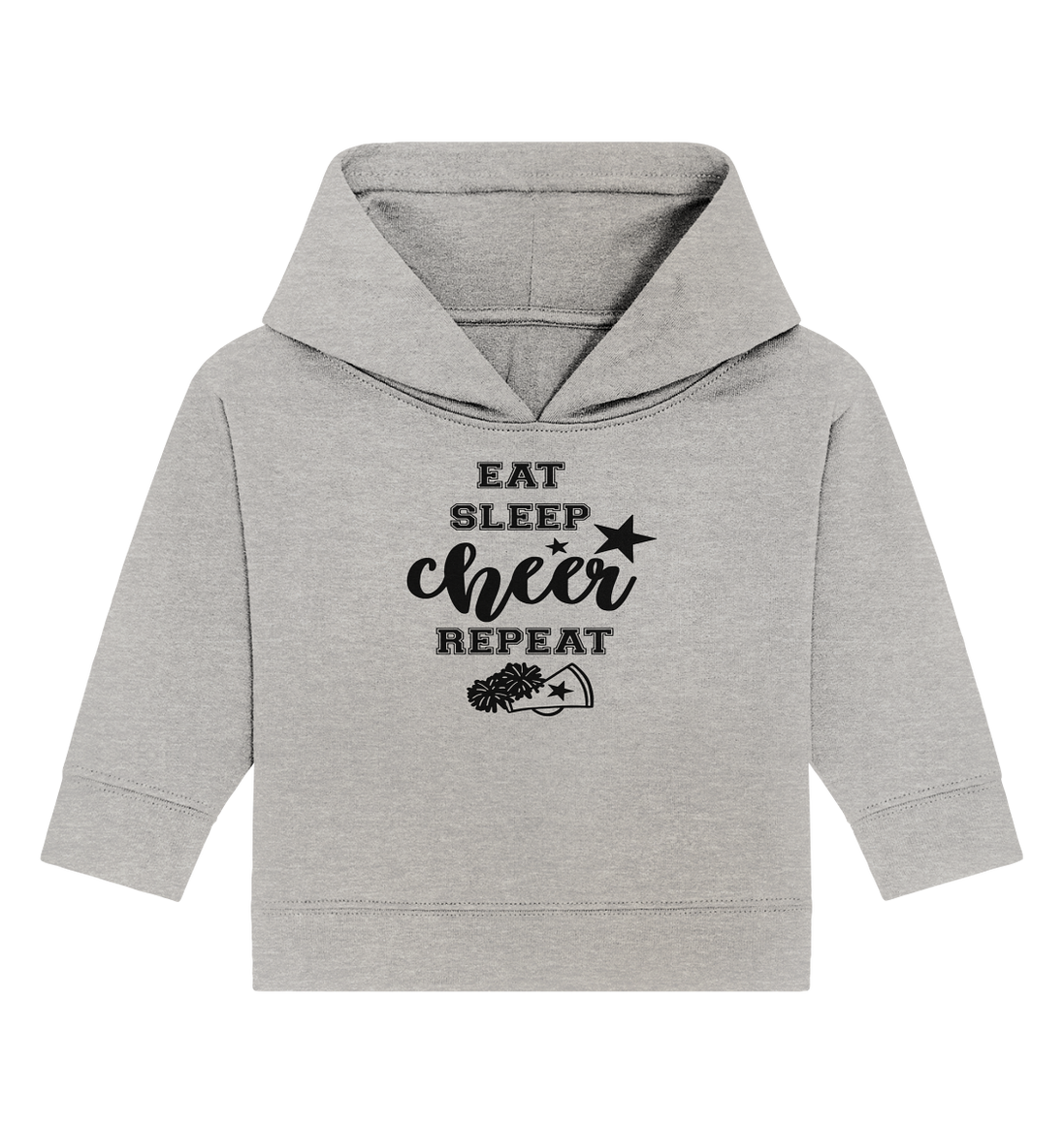 Eat Sleep Cheer Repeat - Baby Organic Hoodie