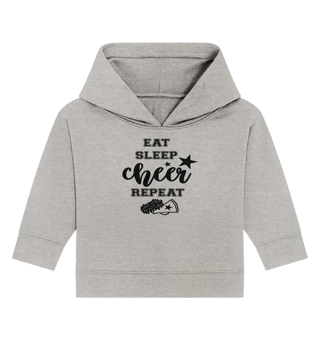 Eat Sleep Cheer Repeat - Baby Organic Hoodie