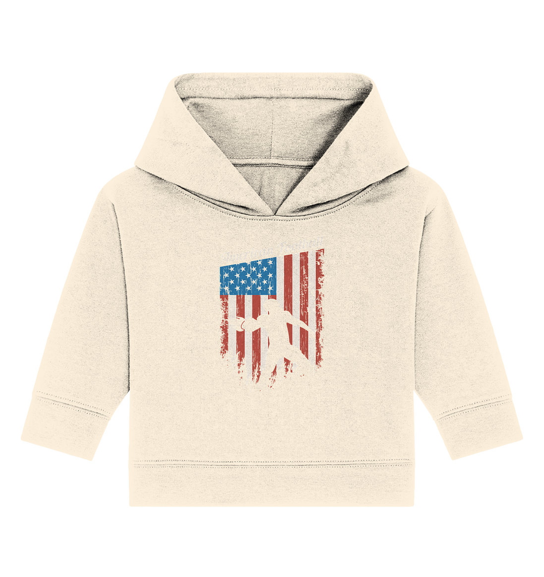 American Football Banner - Baby Organic Hoodie
