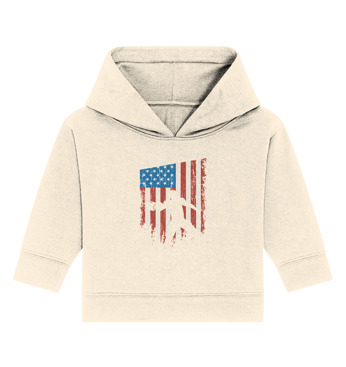 American Football Banner - Baby Organic Hoodie