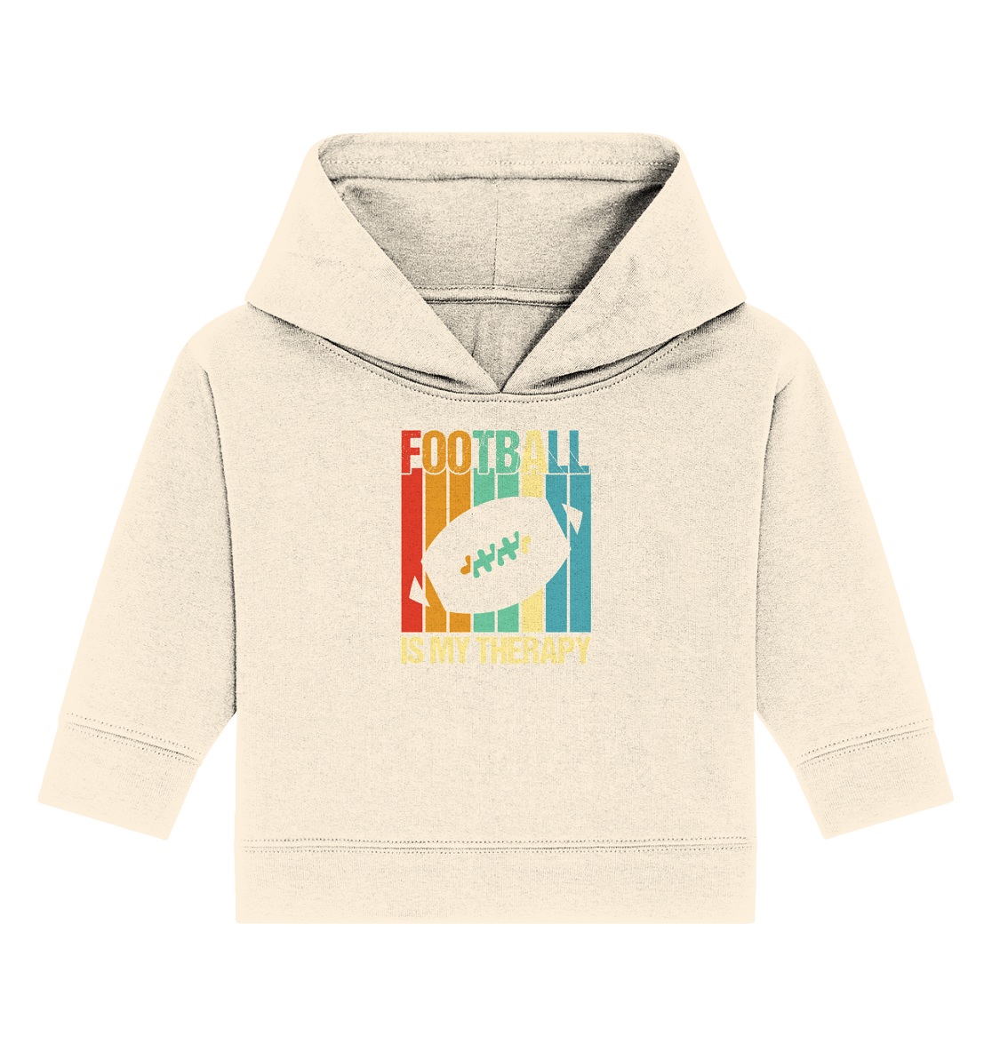 Football is my Therapy - Baby Organic Hoodie