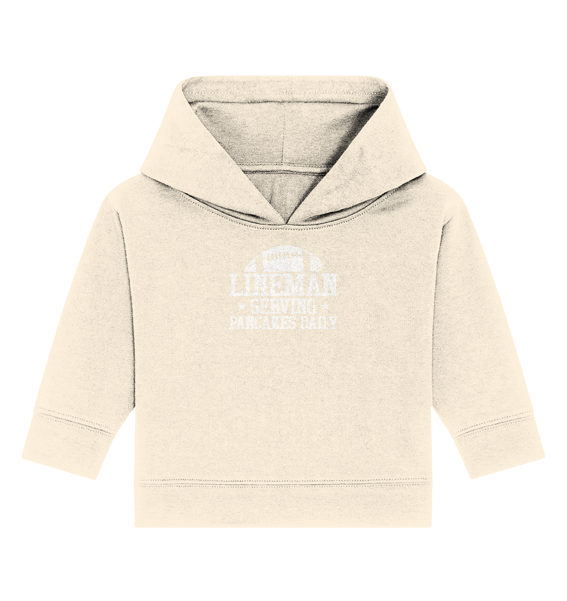 Lineman Serving Pancakes - Baby Organic Hoodie