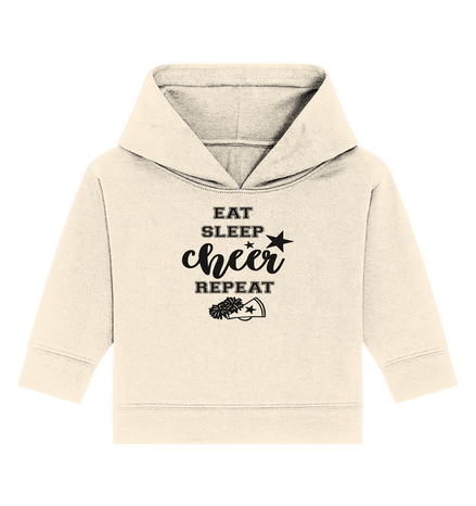 Eat Sleep Cheer Repeat - Baby Organic Hoodie