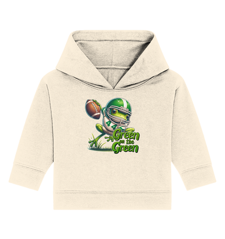 Green Frog- Baby Organic Hoodie