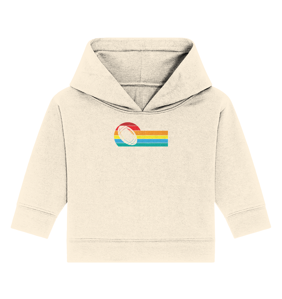 Rainbow Color Ball - Baby Organic Hoodie