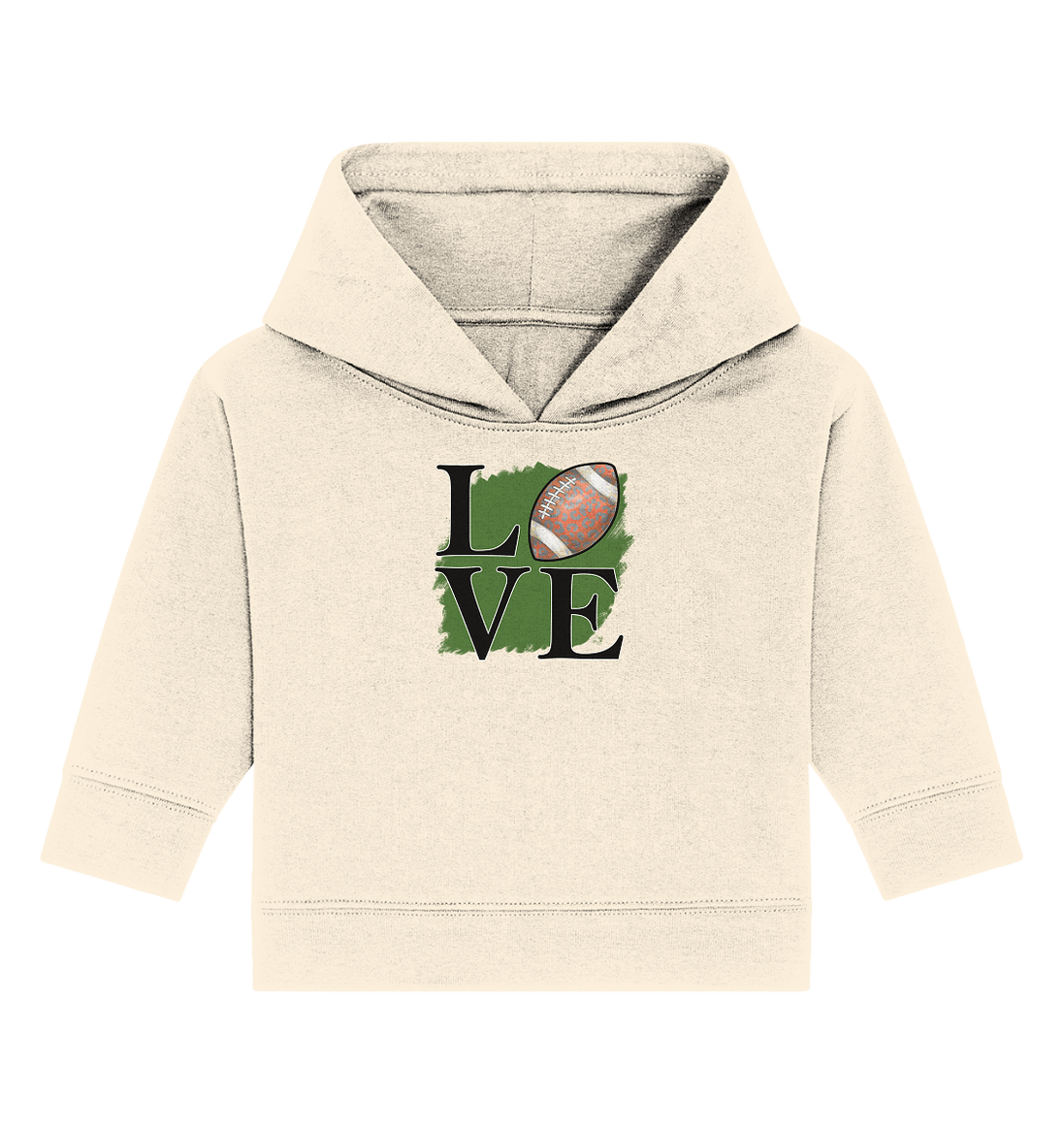Football Love II - Baby Organic Hoodie