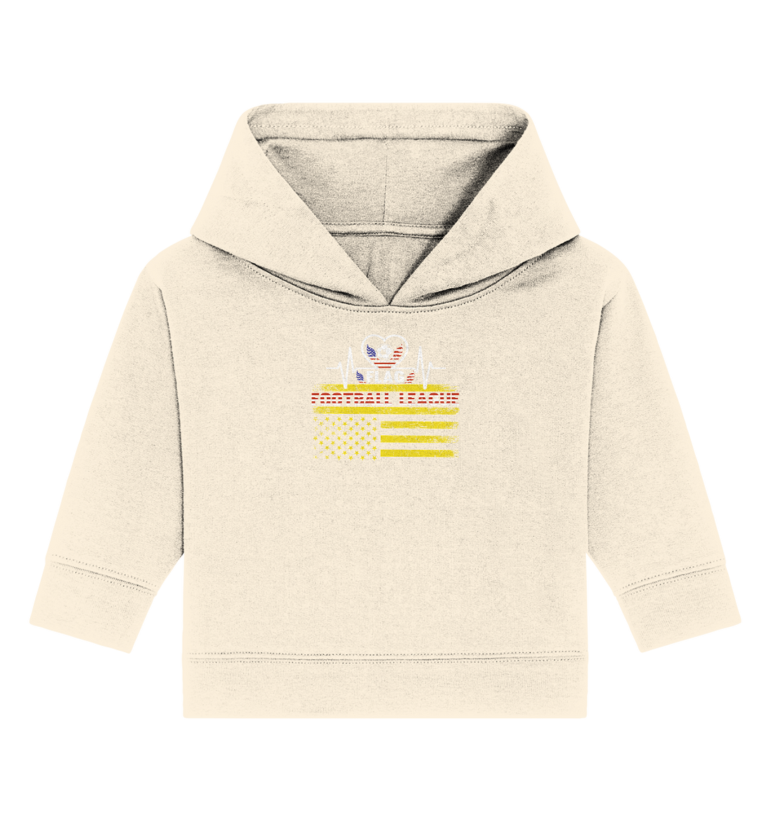 Flag Football League - Baby Organic Hoodie