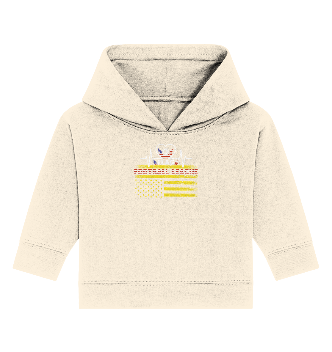 Flag Football League - Baby Organic Hoodie