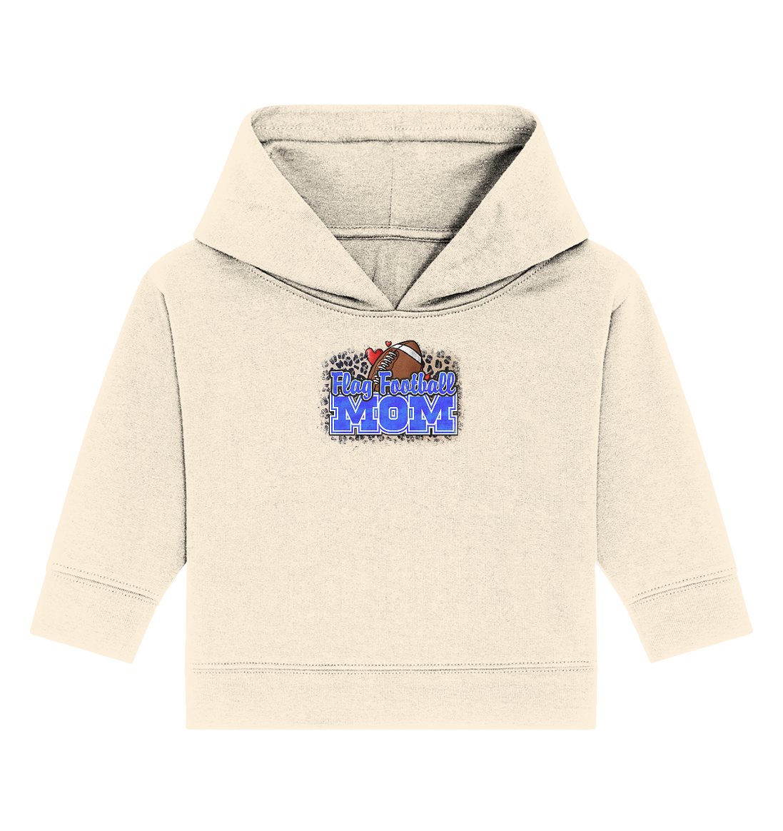 Flag Football Mom - Baby Organic Hoodie