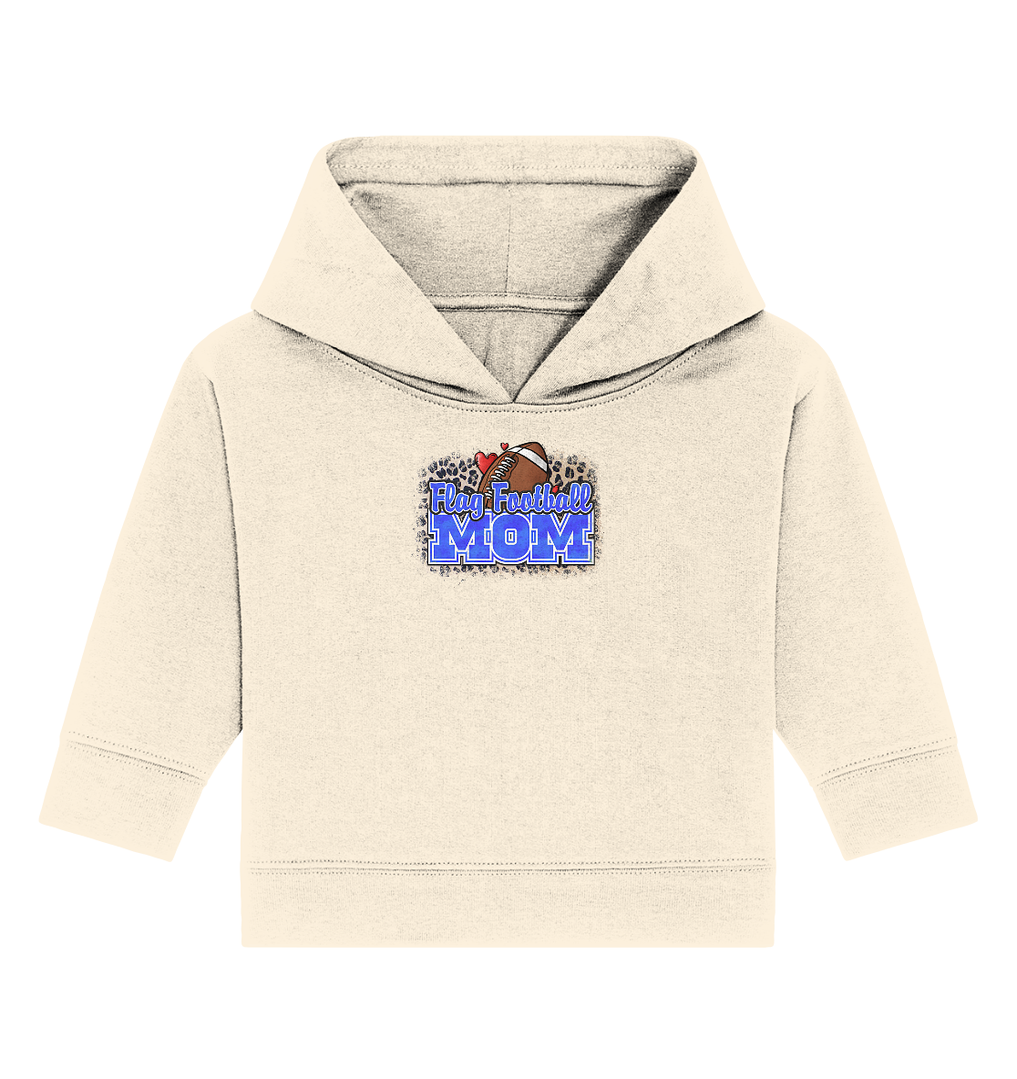 Flag Football Mom - Baby Organic Hoodie
