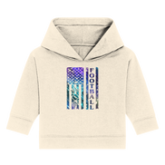 USA Football Flag - Baby Organic Hoodie