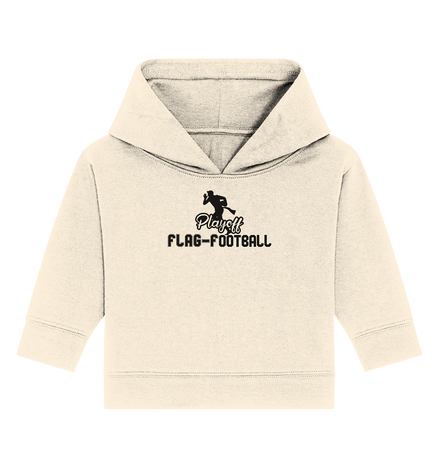 Playoff Flag Football  Men black - Baby Organic Hoodie