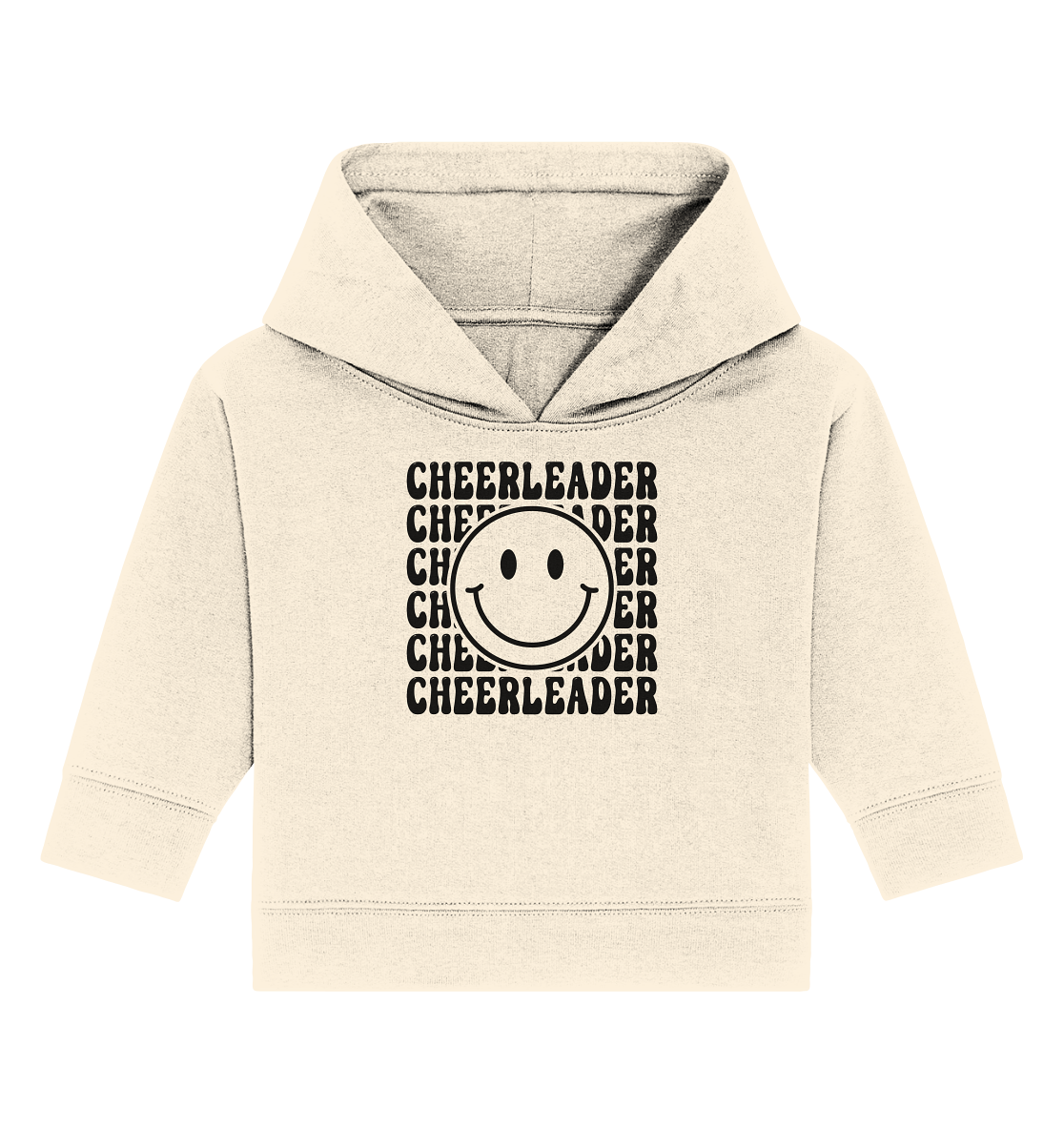 Cheerleader Smiley - Baby Organic Hoodie