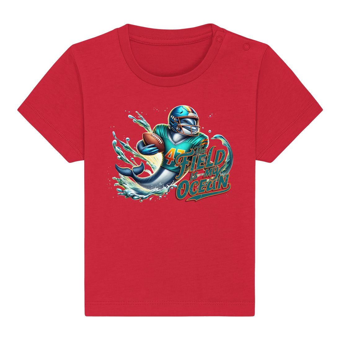The Field is my Ocean - Baby Organic Shirt
