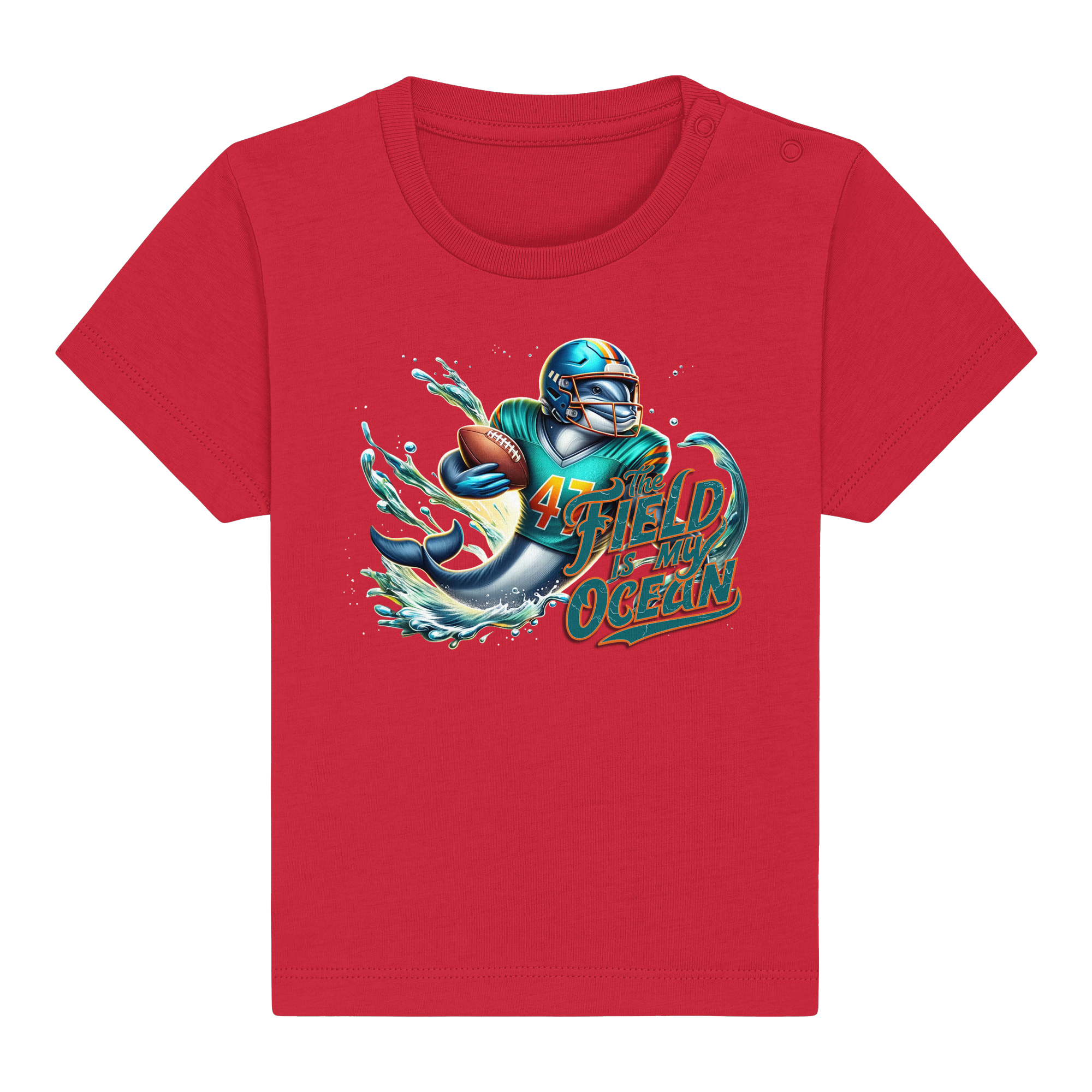 The Field is my Ocean - Baby Organic Shirt