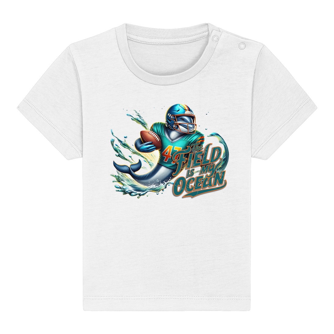 The Field is my Ocean - Baby Organic Shirt