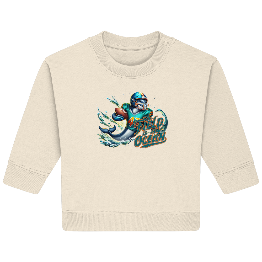 The Field is my Ocean - Baby Organic Sweatshirt
