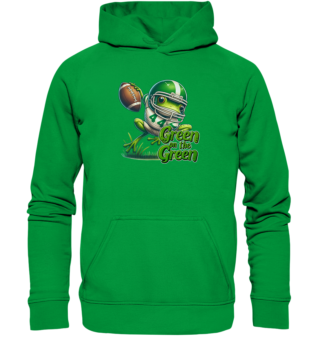 Green Frog - Basic Unisex Hoodie