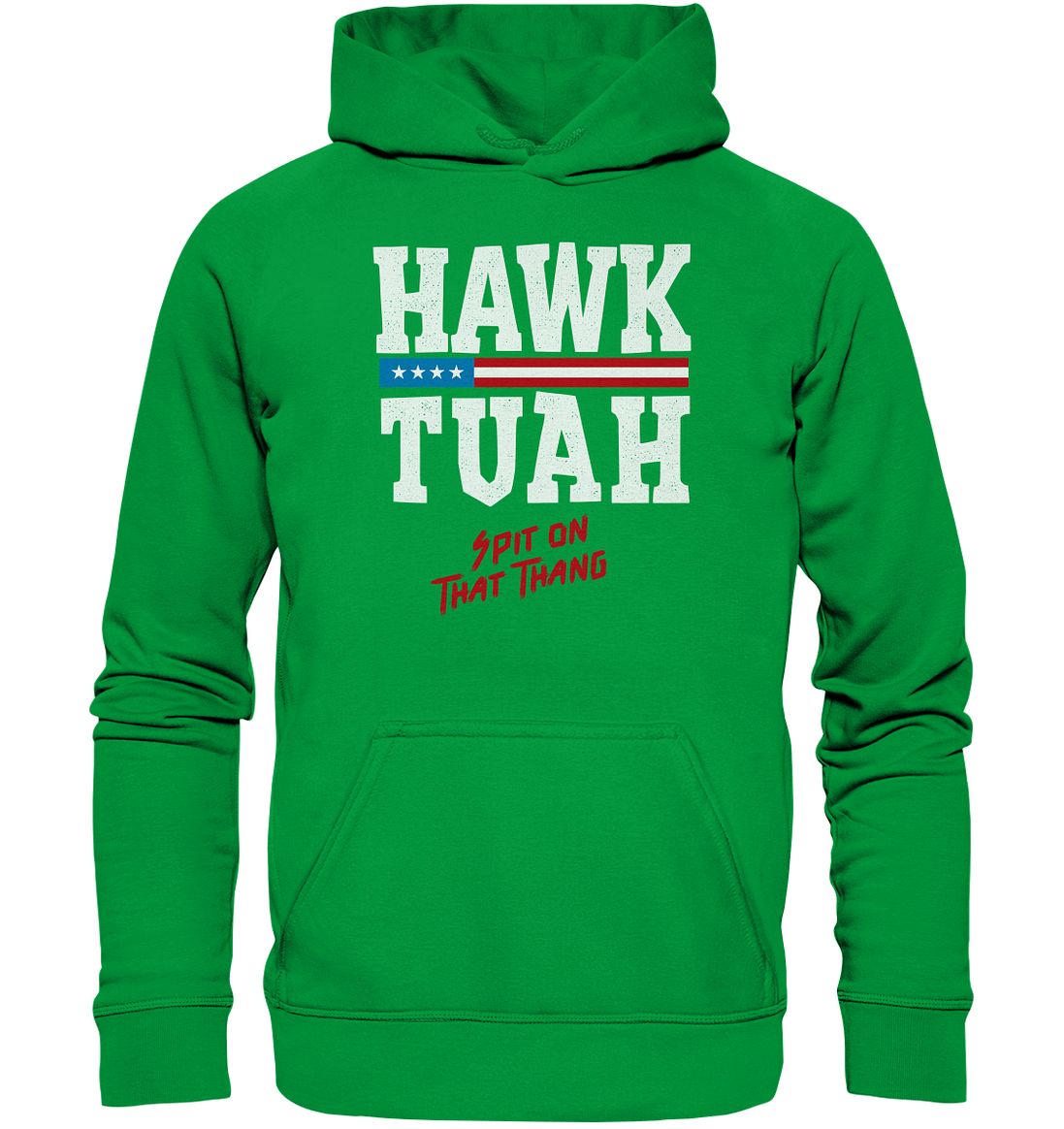 Hawk Tuah White - Basic Unisex Hoodie