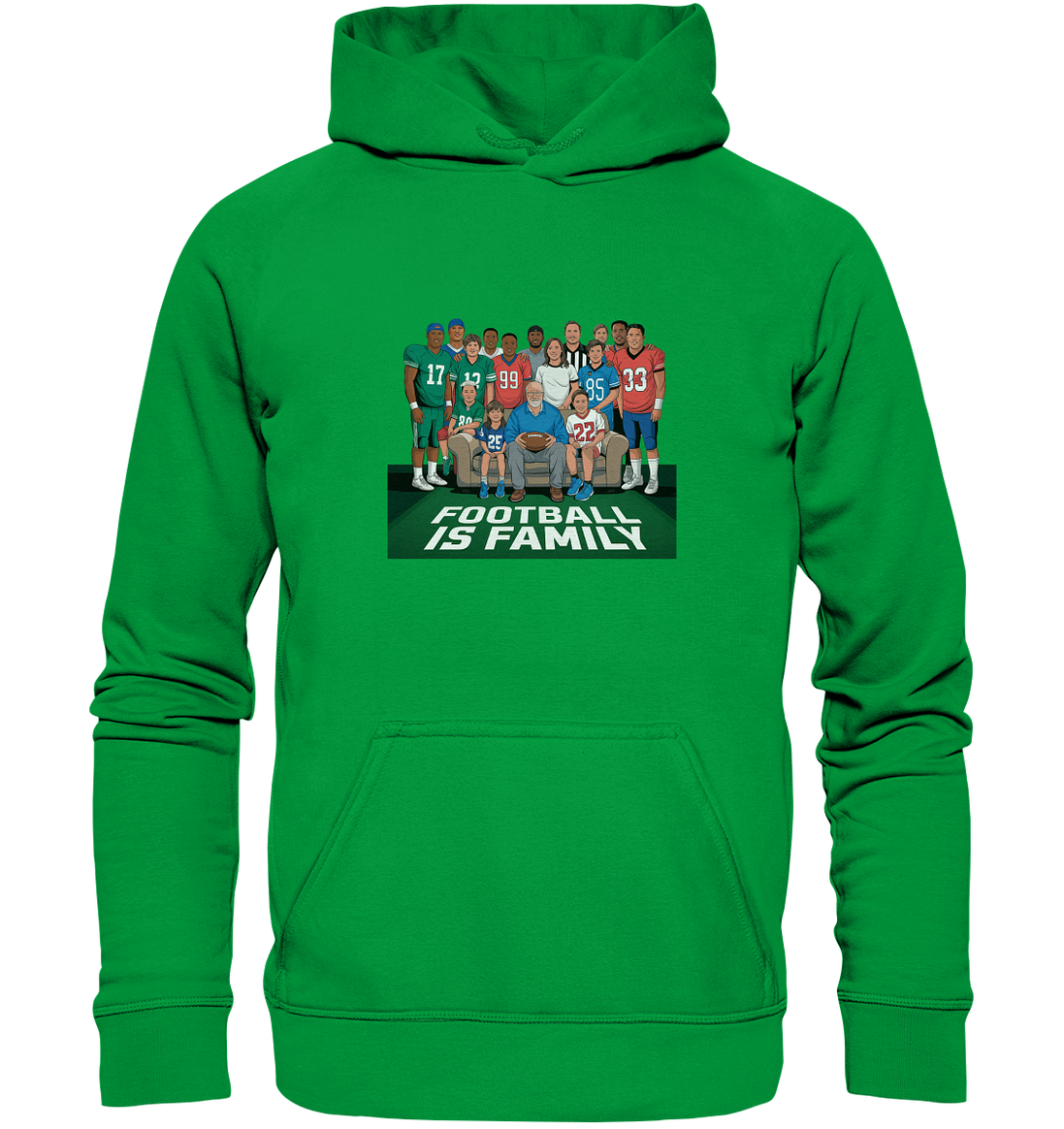 Football is Family - Basic Unisex Hoodie