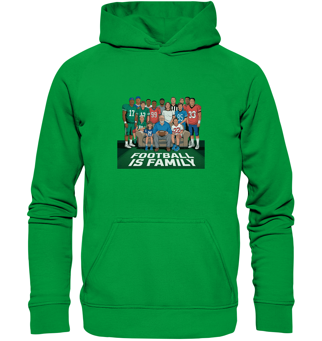 Football is Family - Basic Unisex Hoodie