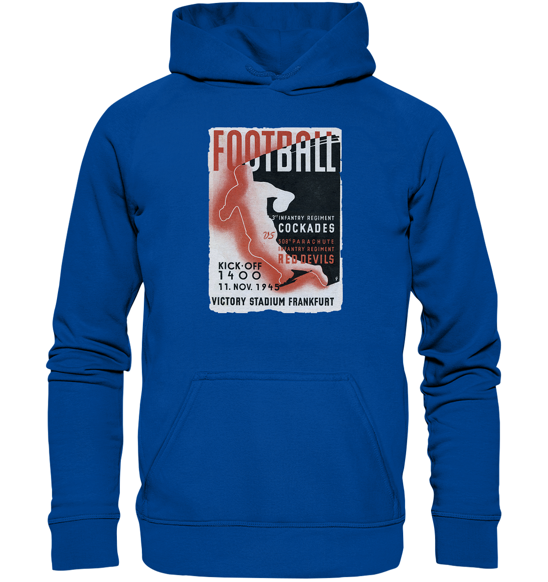 Red Devils Frankfurt 1945 - Basic Unisex Hoodie