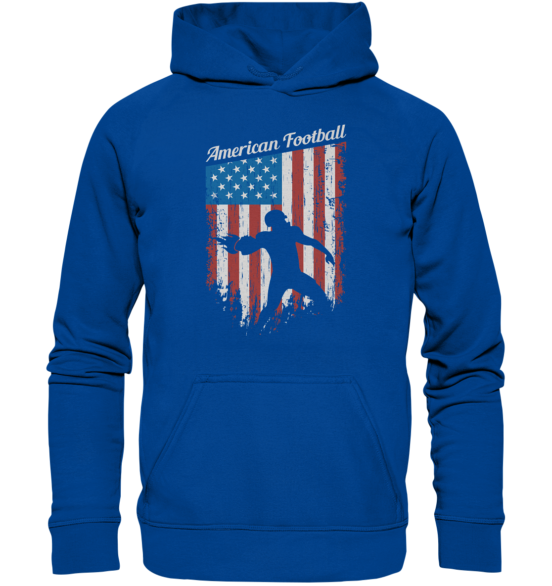 American Football Banner - Basic Unisex Hoodie