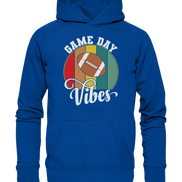 Game Day Vibes White - Basic Unisex Hoodie