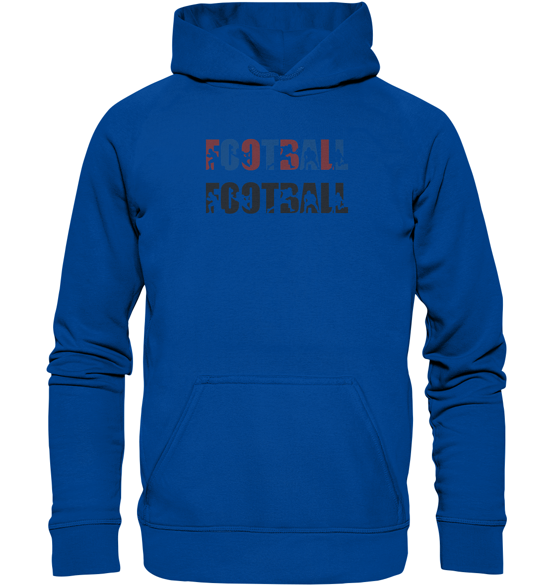 Football Silhouette - Basic Unisex Hoodie